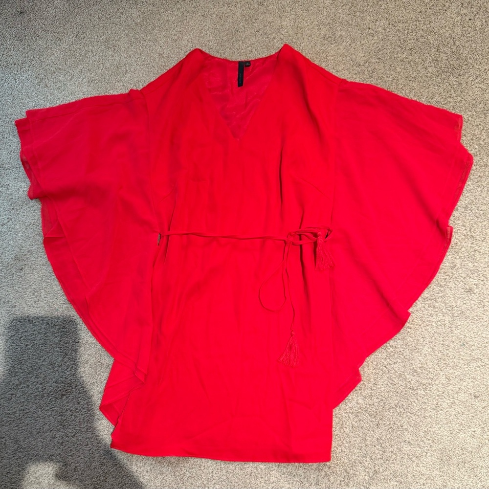 Aryn K Bold Red Garment